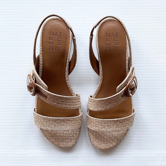 Naturalizer Meesha Sandal in Raffia in 7.5 - Picture 1 of 4